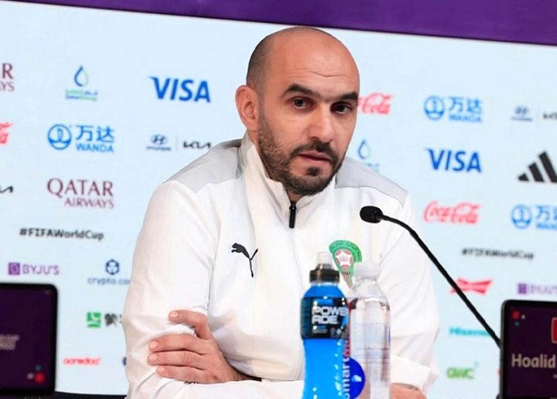 مدرب منتخب المغرب: سنقاتل لتحقيق حلم الجماهير المغربية والعربية